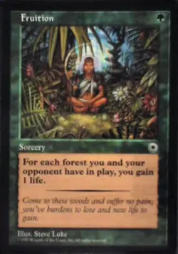 Fruition - Portal: #166, Magic: The Gathering Nm R110 - Image 1