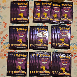 Pokemon TCG Trick or Trade 2022 Booster Pack Lot 39 Packs English 3 Cards - Image 1