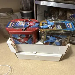 Pokemon TCG XY Card Lot w/ full 2 boxes of rare sports cards - Image 1