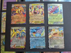 6x Pokemon TCG EX Cards Ascended Heroes & Perfect Order NM Charizard - Image 1