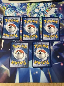 Pokemon Chinese 30th Anniversary First Partner Bundle of 5 Cards - Image 2