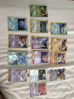 14 Pokemon Cards Mix Of Shiny And Normal - Image 1