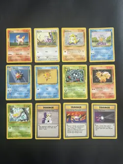 Pokemon TCG Base Set Near Complete Non-Holo Set 61/82 Cards - Image 4