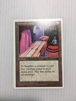 MTG Ashnod's Alter Artifact - Chronicles 1995 LP - Image 3