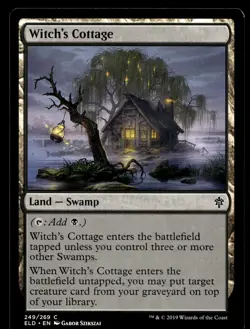 Witch's Cottage 249 C Throne of Eldraine - Image 1