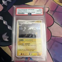 Pokemon Card Japanese Holo Luxray 004/012 PSA 10 GEM MINT Mewtwo Lv.X Coll. - Image 1