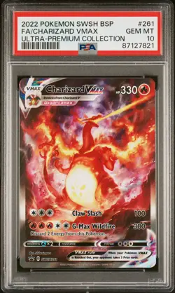 Pokemon 2022 Charizard VMAX SWSH261 Ultra-Premium Collection GEM MINT PSA 10 - Image 1