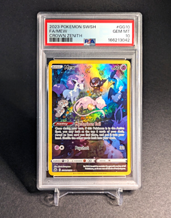 PSA 10 GEM MINT Mew #GG10 Full Art - 2023 Pokemon Crown Zenith GG10/GG70 - Image 1