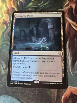 Morphic Pool Commander Legends: Baldur's Gate Regular CLB 357 Rare Land - Image 1