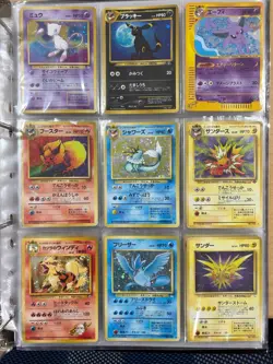 Lot 72 Vintage Japanese Pokemon Card Old Back HP Set Charizard Gengar Dragonite - Image 4