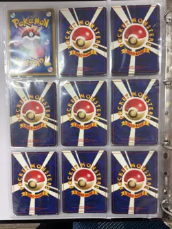 Lot 72 Vintage Japanese Pokemon Card Old Back HP Set Charizard Gengar Dragonite - Image 5