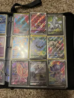 Pokemon TCG 18-Card Holo/Reverse Holo Lot Full Art/Promo/Shiny SV50 53/108 - Image 1