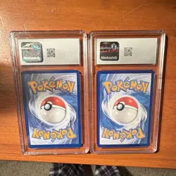 Pokemon CGC Graded 2-Card Lot with Chinese Holo Vaporeon and FP Promo Turtwig - Image 2