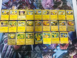 25 Different Pikachu Pokemon TCG Card Lot - Sun & Moon XY + More - Image 1
