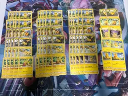 100x Pikachu Pokemon TCG Non Holo Card Lot - As Shown - Multiples - Various Sets - Image 1