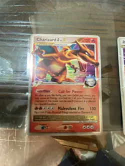 Pokemon TCG 2-Card Lot: Charizard G LV.X 143/147 + Rayquaza C LV.X 146/147 - Image 2