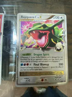 Pokemon TCG 2-Card Lot: Charizard G LV.X 143/147 + Rayquaza C LV.X 146/147 - Image 3