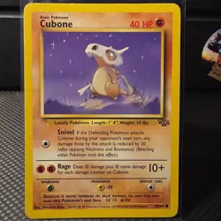 Wizards the Coast Pokemon TCG Jungle 5-Card Lot Cubone/Marowak ENG 1999 (P106) - Image 3