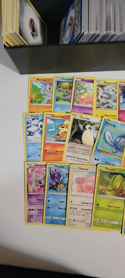 Pokemon TCG BREAKthrough 2015 Mixed Card Lot w/ Mewtwo Deck Box & Sleeves - Image 4