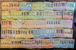 Pokemon TCG 1999 Base Set Card Lot of 153 Cards - Duplicates! Commons! Starters! - Image 1