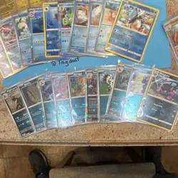 Pokemon TCG English Holo/Reverse Holo 100 card Lot no duplicates - Image 3