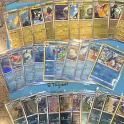 Pokemon TCG English Holo/Reverse Holo 100 card Lot no duplicates - Image 4