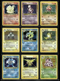 Vtg Pokemon Card Collection Lot Base Set Promo Binder Holo WOTC - Image 1