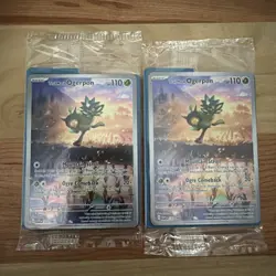 Sealed Teal Mask Ogerpon Promo Pokemon Card SV Promo – Mint – Lot of 2 - Image 1