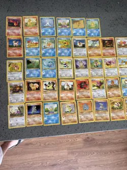 Vintage Pokemon Card Lot Original Base Set, Jungle, Team Rocket, & Base 2 EraUp - Image 1