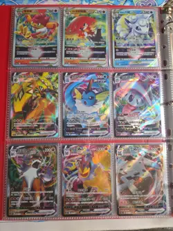 180 Pokemon Card Lot V VMAX EX Full Art Holo Rare AR SR Binder Collection - Image 4