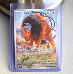 Pokemon TCG Crown Zenith Chespin 087/086 & Tauros 096/086 2-Card Lot - Image 3