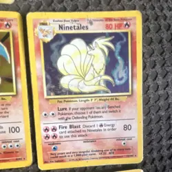 Wizards of the Coast Pokemon TCG Base Set Vintage Holo 7-Card Lot 1999 - Image 5