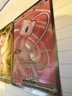 Pokemon SV:151 Mew Ex 205/165 & Mew Ex 193/165 Two Card Lot. NM - Image 4