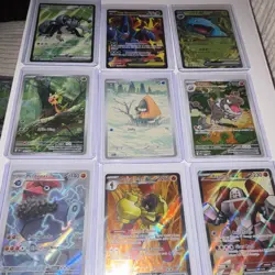 Pokemon TCG Holo/EX/Full Art 9-card lot - Durant/Mega Heracross/Chespin - Image 1
