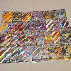 Pokemon TCG 37-Card Lot VMAX Full Art Holo English - Image 1