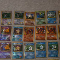 Nintendo Pokemon TCG Japanese Gym Set 47-Card Holo Foil Lot Pikachu Eevee+ More - Image 2