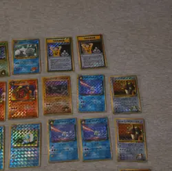 Nintendo Pokemon TCG Japanese Gym Set 47-Card Holo Foil Lot Pikachu Eevee+ More - Image 3
