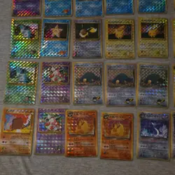 Nintendo Pokemon TCG Japanese Gym Set 47-Card Holo Foil Lot Pikachu Eevee+ More - Image 4
