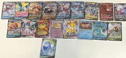 Pokemon TCG 17 Card V Lot Holo Full Art English Blissey Dragonite Celebi - Image 1