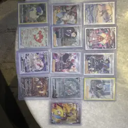 Pokemon TCG Crown Zenith 13-Card Lot incl Zeraora VSTAR GG43 Holo Full Art - Image 1