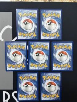 7x Pokemon Celebrations Pikachu Full Art Holo Card 005/025 Lot Of 7 - Image 2