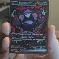 Morpeko ex 180 HP #117/084 Ultra Rare Full Art Holo English Pokemon TCG - Image 3