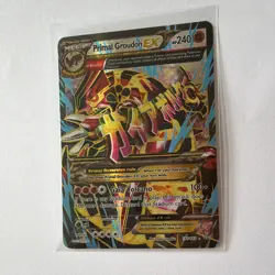 Pokemon TCG Primal Groudon EX 151/160 XY Primal Clash Full Art Holo 240 HP - Image 2