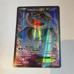Pokemon TCG Seismitoad EX 106/111 Furious Fists Full Art Holo Ultra Rare - Image 1