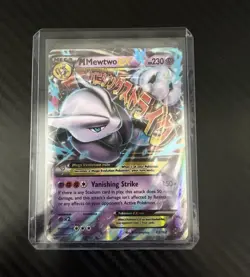 The Pokemon Company M Mewtwo EX 63/162 Breakthrough Holo Ultra Rare 230 HP ENG - Image 1