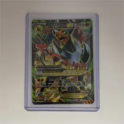 M Houndoom EX 154/162 XY BREAKthrough Full Art Holo Pokemon Card 2015 NM - Image 1