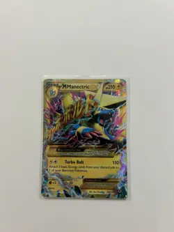Pokemon M Manectric EX Ultra Rare 210 HP Holo XY Phantom Forces 24/119 - Image 1
