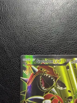Groudon EX 150/160 Full Art Ultra Rare XY Primal Clash Pokemon LP - Image 2
