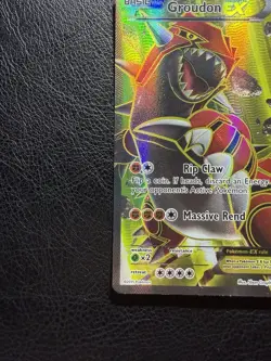 Groudon EX 150/160 Full Art Ultra Rare XY Primal Clash Pokemon LP - Image 5