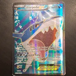 Pokemon TCG Sharpedo EX XY Primal Clash #152/160 Full Art Holo Ultra Rare - Image 1